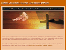Tablet Screenshot of miamiccr.com